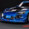 One Model Honda AP2 S2000 Spoon Sports Street Version In Blue With Carbon Bonnet 1:18 - Image 7