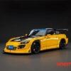 ONE MODEL HONDA AP2 S2000 SPOON SPORTS STREET VERSION IN YELLOW WITH CARBON BONNET 1:18 - Image 5
