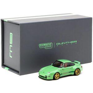Tarmac Works Collab64 Green Guntherwerks Porsche 993 1:64
